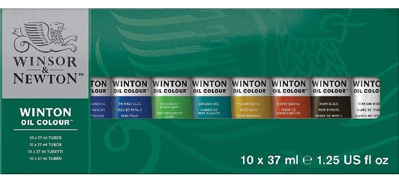Winsor & Newton Winton Oil Colour Paint Starter Set Review